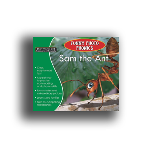 Funny Photo Phonics Sam The Ant : Book Paperback (Shree) - Ajay Online Stall