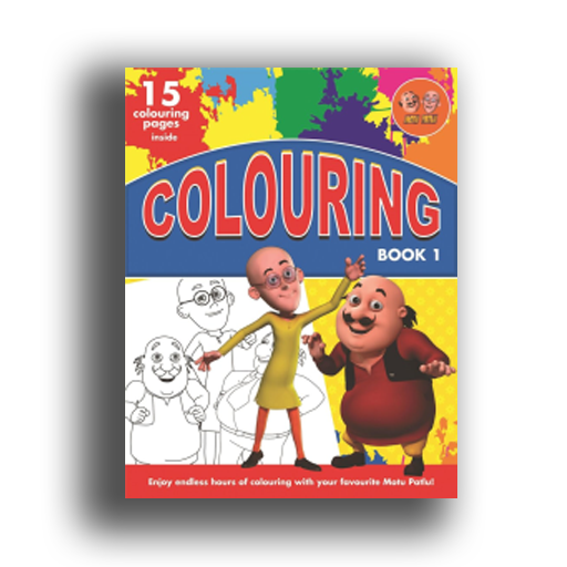 Motu Patlu Colouring Book Vol 1 (Bpi) - Ajay Online Stall