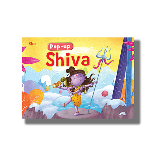Shiva : Pop-up Storiesbook Book Hardcover (Om Kidz) - Ajay Online Stall