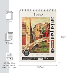 Scholar Artist Pad Advanced A/3 170 Gsm 40 Pages Product Code Apa3