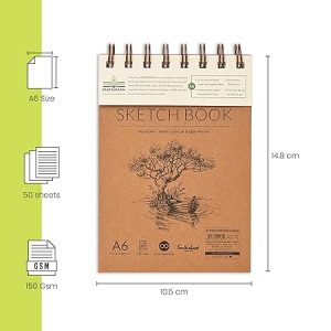 Scholar Paryavaran Sketch Book A/6 Code Psb1