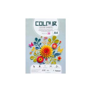 Scholar Colour Paper Loose Sheets A/4 80 Gsm 10 Colours (Pack of 20) Product Code CPL4