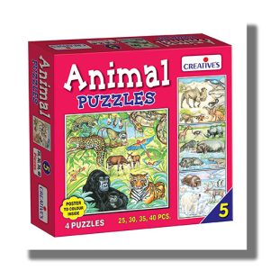 Caretives Animal Puzzles No 5 Code 0705