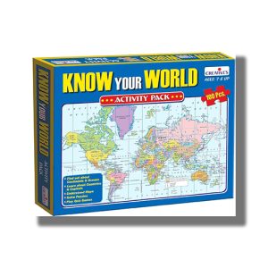 Creativs Know Your World Activity Pack Puzzles Code 0721