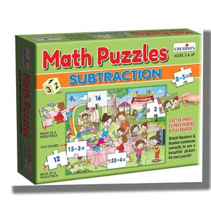 Creatives Math Puzzles Subtraction Code 0276