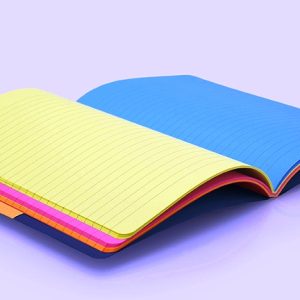 My Paperclip Play Series Center Thresd Sewn Plain (Black) 192 Pages 80gsm A/5 Code PSCS192A5-P