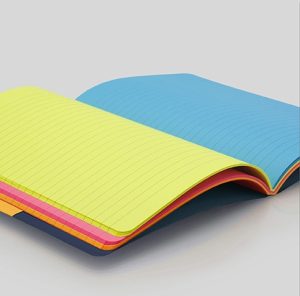 My Paperclip Play Series Center Thresd Sewn Ruled (Blue) 192 Pages 80gsm A/5 Code PSCS192A5-R