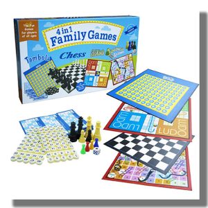 Ekta 4 in1 Family Games Board Game Code EK388