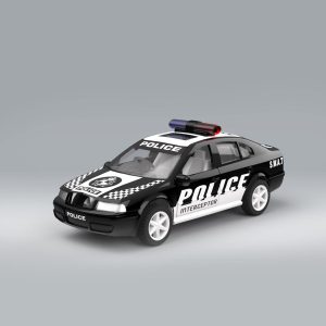 Centy Emergency Squad Swat Interceptor 2 Front Doors Openable Toy Car