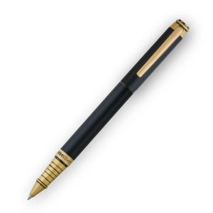 Swissbrand Legacy Matte Black Gold Rollerball Pen 2501