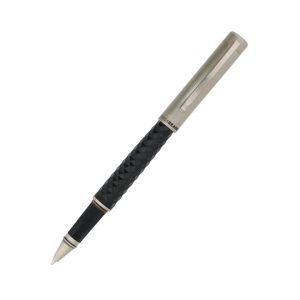 Swissbrand Luxe Black Chrome CT Rollerball Pen 2514