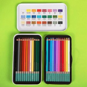 Mont Marte Premium Pastel Pencils Set in Tin 24pc