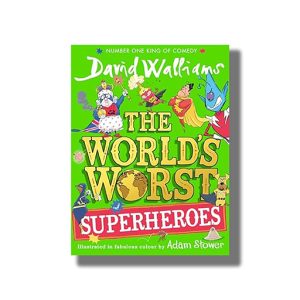 Worlds Worst Superheroes | Book Paperback (David Walliams)