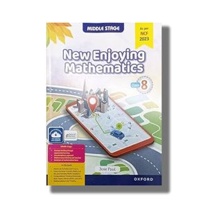 Oxford New Enjoying Mathematics Class 8 Middle Stage | Book Paperback (Jose Paul)