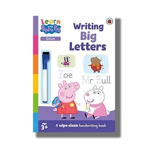 Learn with Peppa | Writing Big Letters | Wipe-Clean Activity Book | Book Paperback (Peppa Pig)