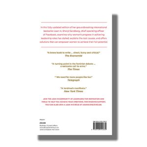 Lean In | Women Work And The Will To Lead | Book Paperback (Sheryl Sandberg)