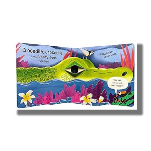 Crocodile Crocodile What Sharp Teeth You Have! Peep & Pop | Board Book (Campbell)