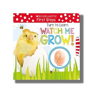 Turn to Learn Watch Me Grow! | A Book of Life Cycles | Board Book