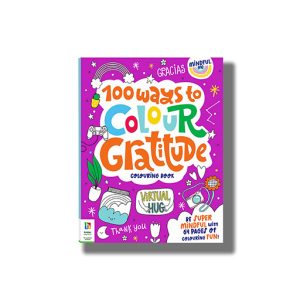 Mindful Me 100 Ways To Colour Gratitude Colouring | Book Paperback (Shree)