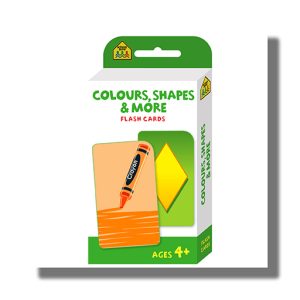School Zone Colours Shapes & More Flash Cards Ages 4 + (Hinkler Books Pty Ltd)