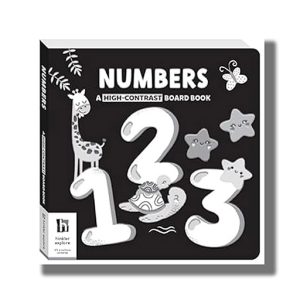 Numbers A High-Contrast Board Book | Black and White Board Book | Board Book