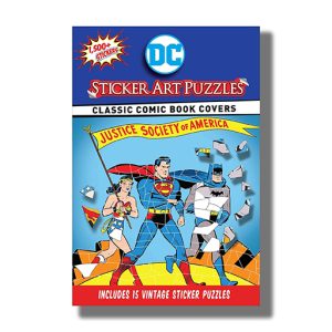 DC Sticker Art Puzzles | Classic Comic Book Cover | Book Paperback (Steve Behling)