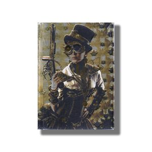 Steampunk Lady (Foiled Pocket Journal) | Single Line