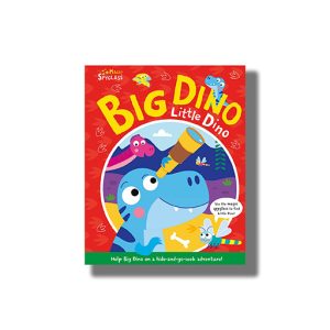 Magic Spyglass Big Dino Little Dino | Book Hardcover (Shree)