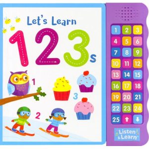 Lets Learn 123s Sound Book | Book Hardcover (Shree)