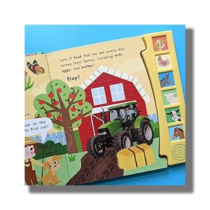 Noisy Farm Moo Neigh Cluck Sounds | Book Hardcover (Shree)