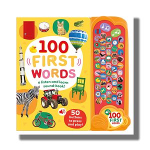 100 First Words A Listen And Learn Sound Book | Book Hardcover (Shree)