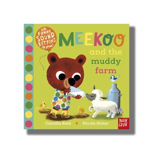 Meekoo and The Muddy Farm with Funny Sound Buttons to Press | Book Hardcover (Shree)