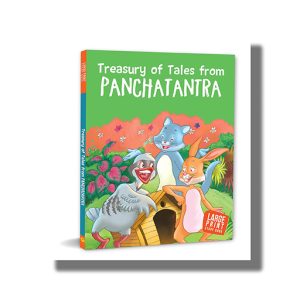 Treasury Of Tales From Panchatantra | Large Print Story Book | Book Paperback (Om Kidz)