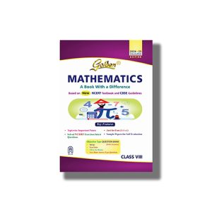 Golden Mathematics Ncert Class  8 2024-25 Edition | Book Paperback (Hari Kishan)