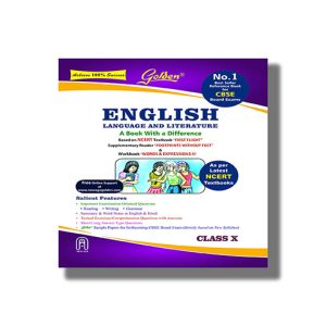 Golden English Language And Literature Cbse Class 10 | Book Paperback (R K Gupta)