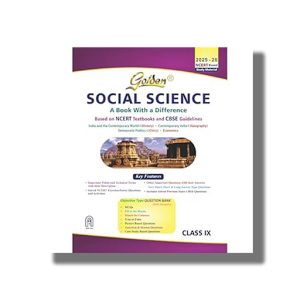 Golden Social Science | Samajik Vigyan CBSE Hindi Medium Class 9 2025-26 Edition | Book Paperback (J P Singhal)