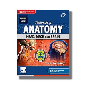 Textbook of Anatomy Vol 3 Head Neck And Brain 4th Updated Edition | Book Paperback (Vishram Singh)
