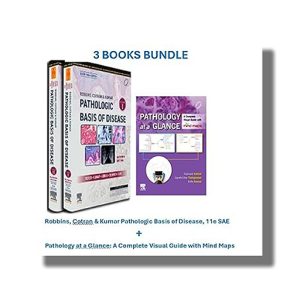 Robbins and Cotran Pathologic Basis Of Disease Vol 1 & 2 11th South Asia Edition | Book Paperback (Vinay Kumar)