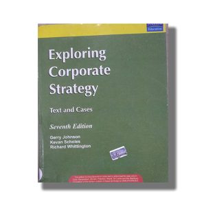 Exploring Corporate Strategy Text & Cases | Book Paperback (Gerry Johnson)