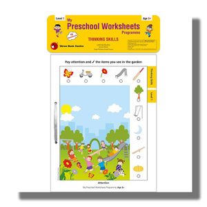My Preschool Worksheets Programme Thinking Skills  Level 1 | (Shree)