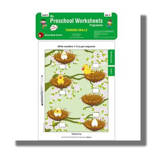 My Preschool Worksheets Programme Thinking Skills Level 3 | (Shree)