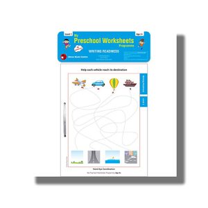 My Preschool Worksheets Programme Writing Readiness | (Shree)