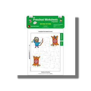 My Preschool Worksheets Programme Writing Pattern Level 3 | (Shree)