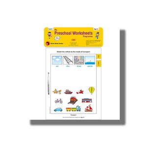 My Preschool Worksheets Programme Evs Level 1 | (Shree)