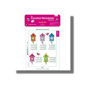 My Preschool Worksheets Programme Telling Time | (Shree)