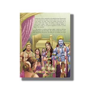 Ramayana | The Sacred Epic Of The Gods And Demons (Illustrated Ramayana For Children) Book Hardcover (Om Kidz)