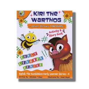 Biplob the Bumblebee 8 | Kiri the Warthog Never Theows Tantrums | Board Book (Abhishek Talwar)