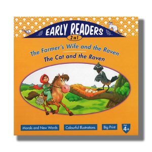Early Readers 2 In 1 | The Farmers Wife And The Raven/The Cat And The Raven | Books Paperback (Shree)