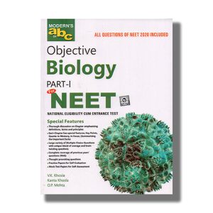 Moderns Abc Objective Biology Vol 1 And 2 For Neet 2021 Edition | Book Paperback (V K Khosla)