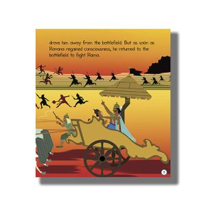 Ramayana Stories | The Death Of Ravana Book Paperback (Om Kidz)